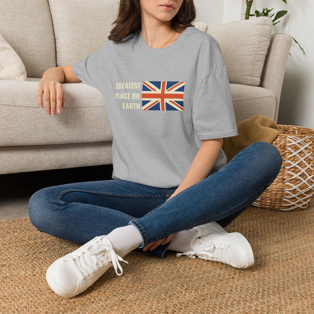 Greatest Place on Earth British Flag T-Shirt