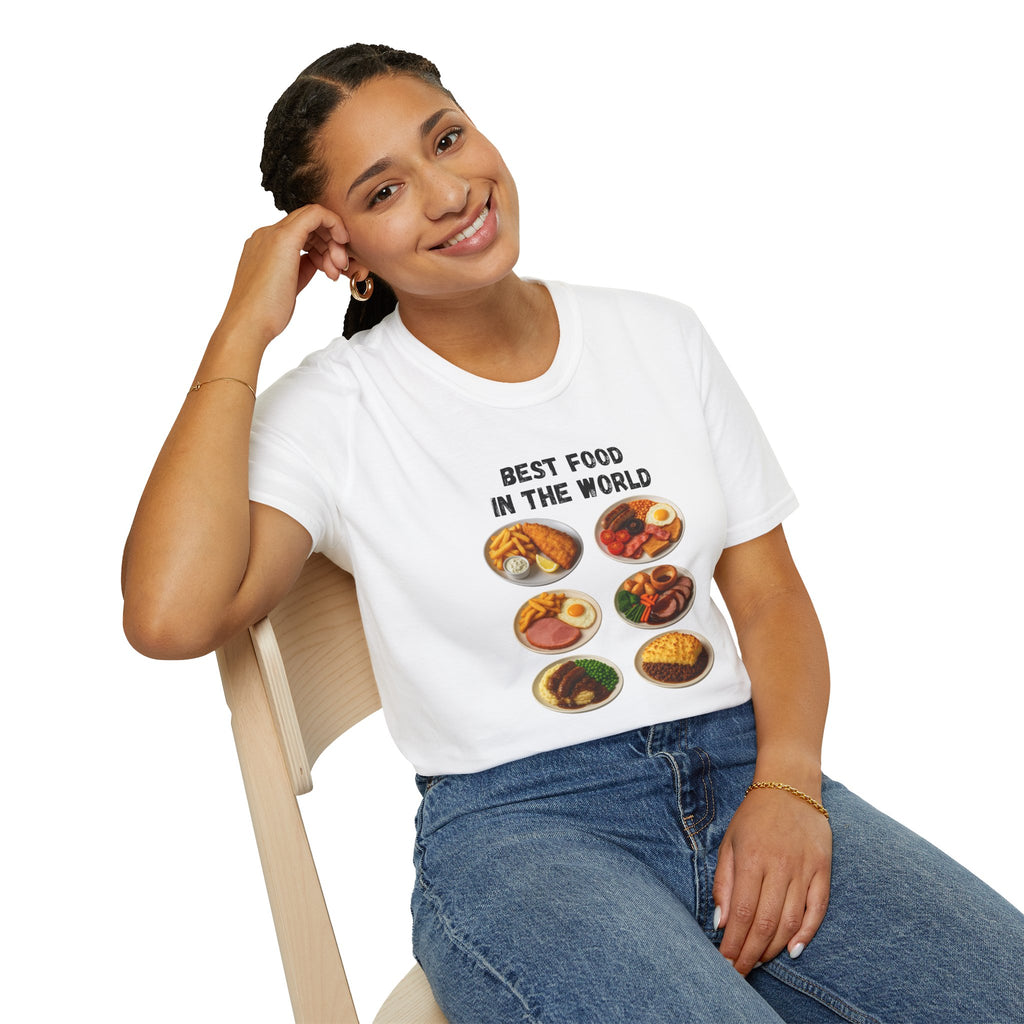 "Best food in the world" — British Humour T-Shirt - Our Colours