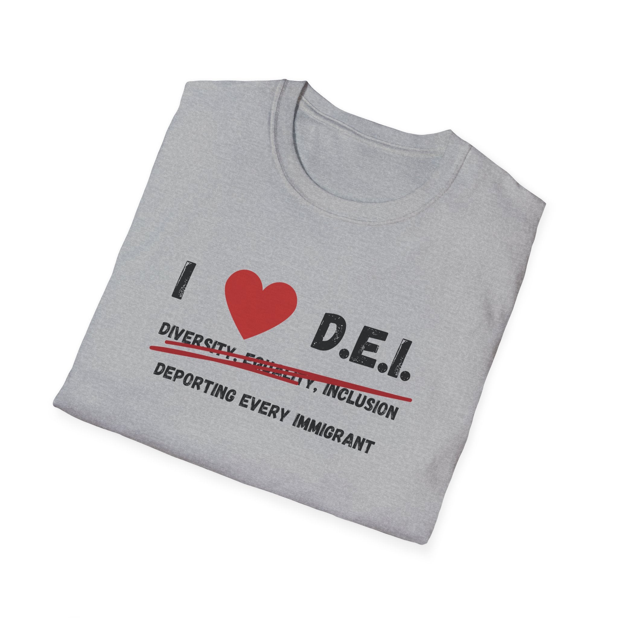 “I Love DEI” — Controversial Political T-Shirt