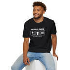 Britain Is Simple — British Humour T-Shirt  T-Shirt (Football, Pint & Union Jack Design)