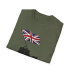 Raising Our Colours T-Shirt (no slogan) — British Flag Patriotic Tee