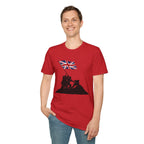 Raising Our Colours T-Shirt (no slogan) — British Flag Patriotic Tee - Our Colours