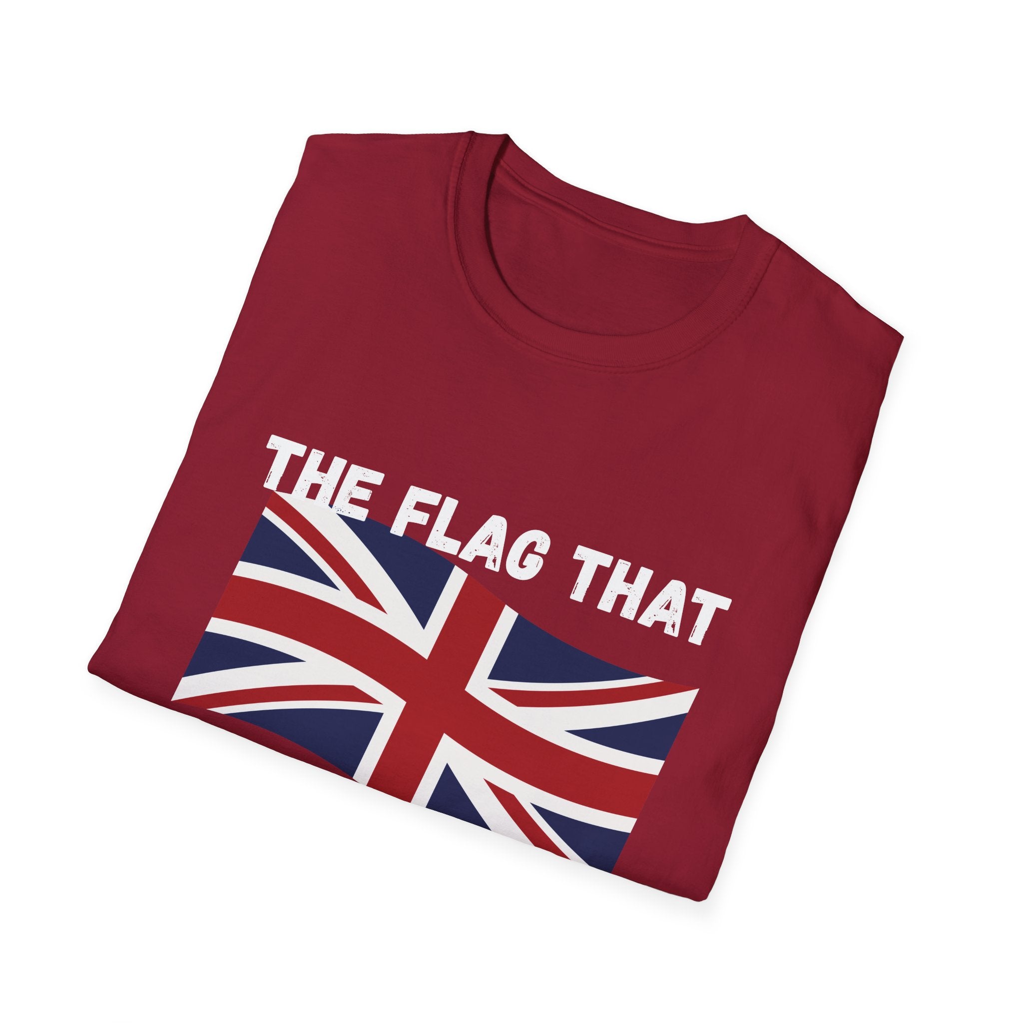 Union Jack T-Shirt — "The Flag That Unites Us All" British Patriotic Tee
