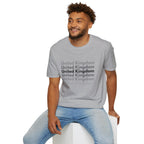 United Kingdom Repeat Text T-Shirt