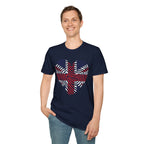 Union Jack Heart Fingerprint T-Shirt — British Patriot Tee