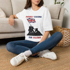 Proudly Raising Our Colours T-Shirt (original) — British Flag Patriotic Tee