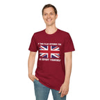 Union Jack Political T-Shirt — "If This Flag Offends You, Go Deport Yourself"