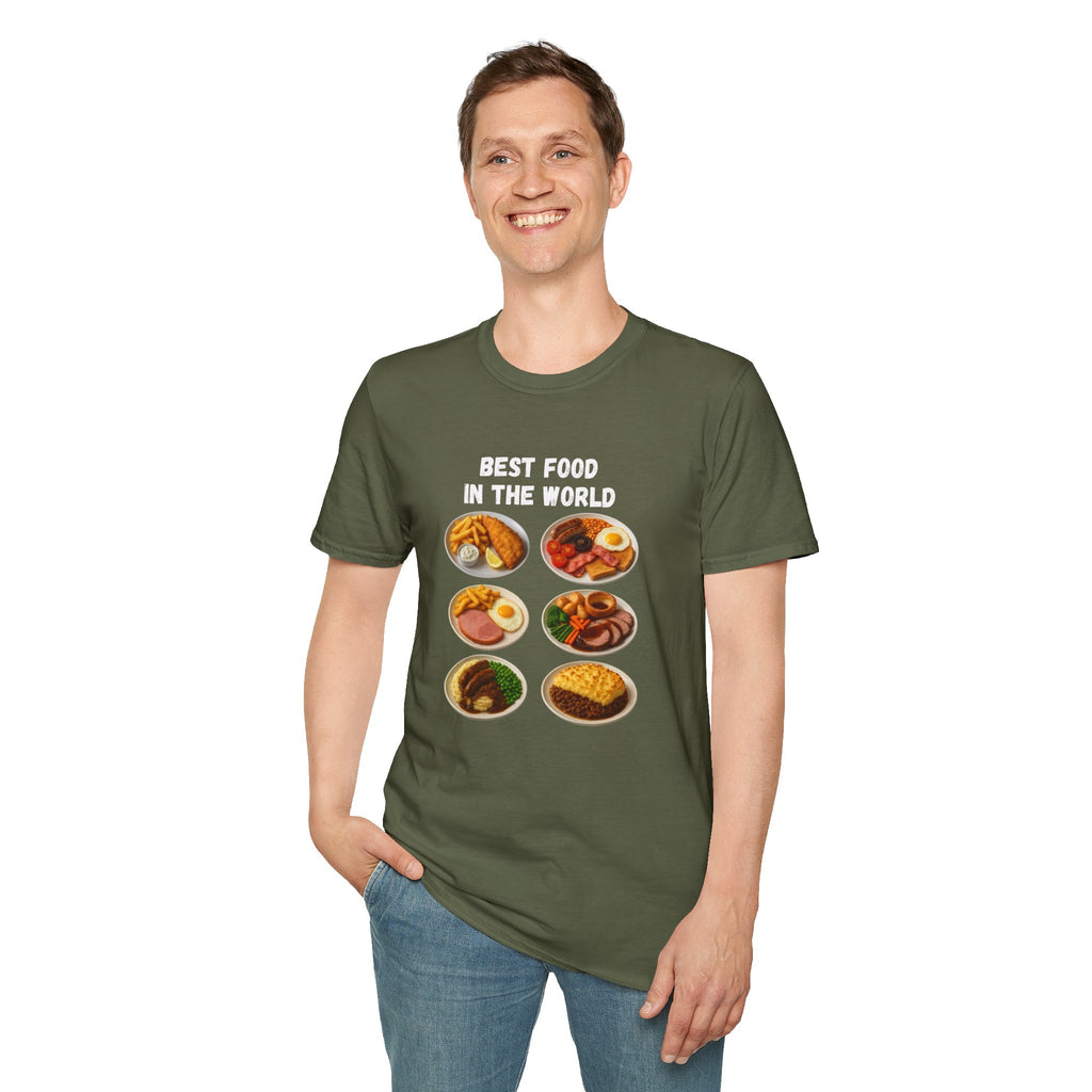 "Best food in the world" — British Humour T-Shirt - Our Colours