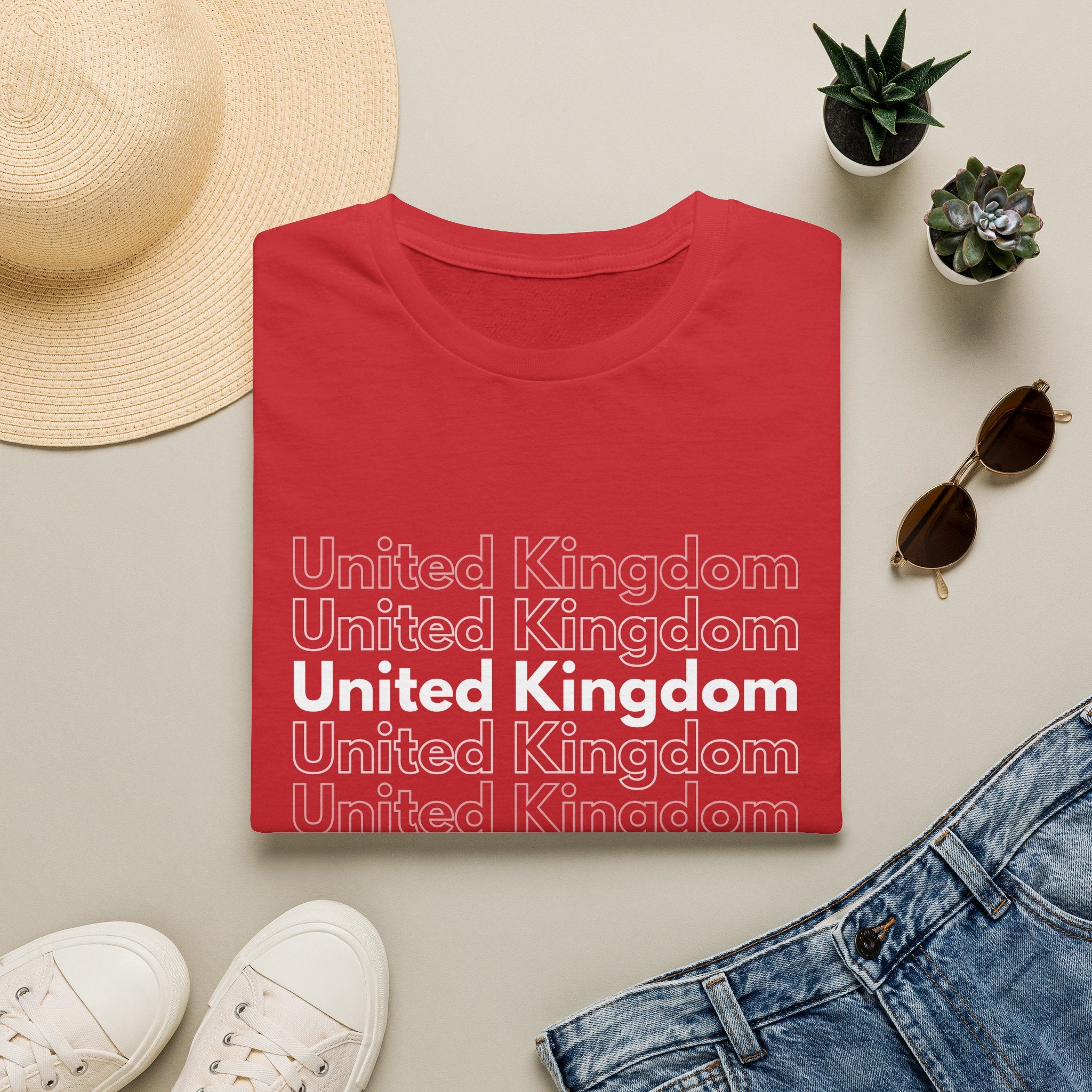 United Kingdom Stacked Graphic T-Shirt
