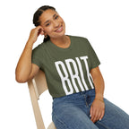 BRIT Patriotic T-Shirt — Full-Front BRIT Design - Our Colours