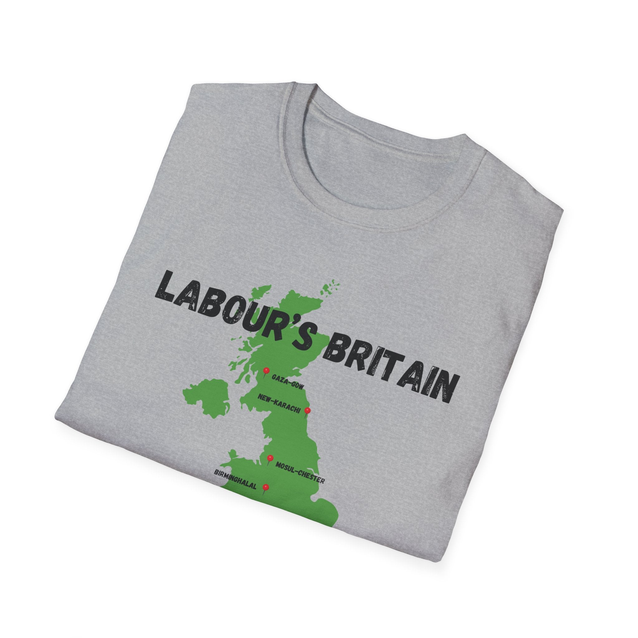 Political T-Shirt — "Labour's Britain in 2029" UK Map Parody