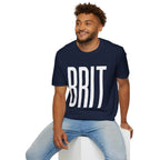 BRIT Patriotic T-Shirt — Full-Front BRIT Design - Our Colours