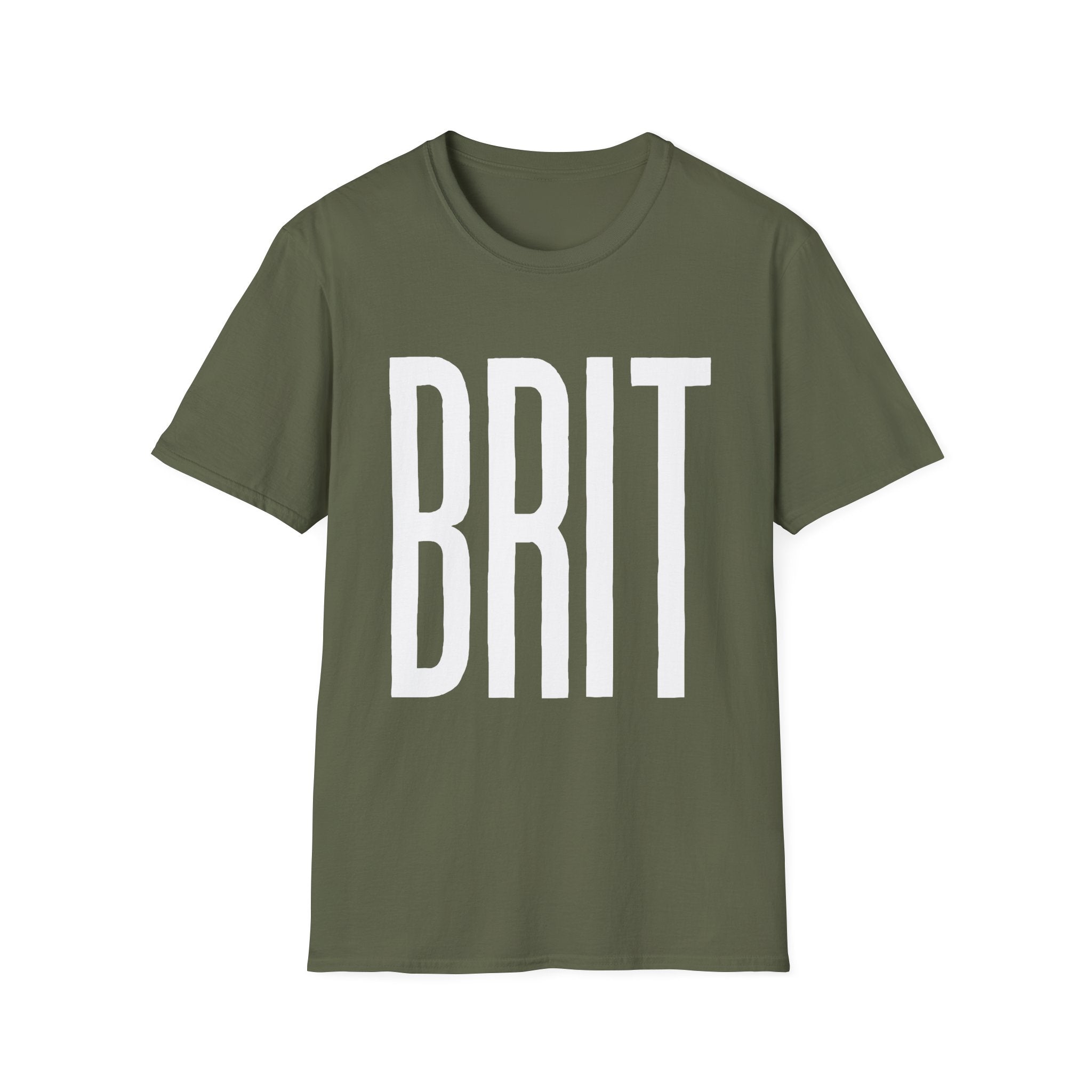 BRIT Patriotic T-Shirt — Full-Front BRIT Design