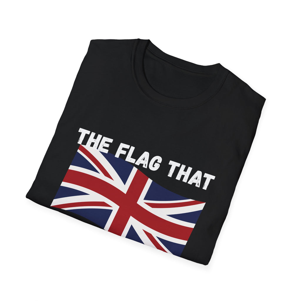 Union Jack T-Shirt — "The Flag That Unites Us All" British Patriotic Tee
