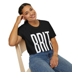 BRIT Patriotic T-Shirt — Full-Front BRIT Design - Our Colours