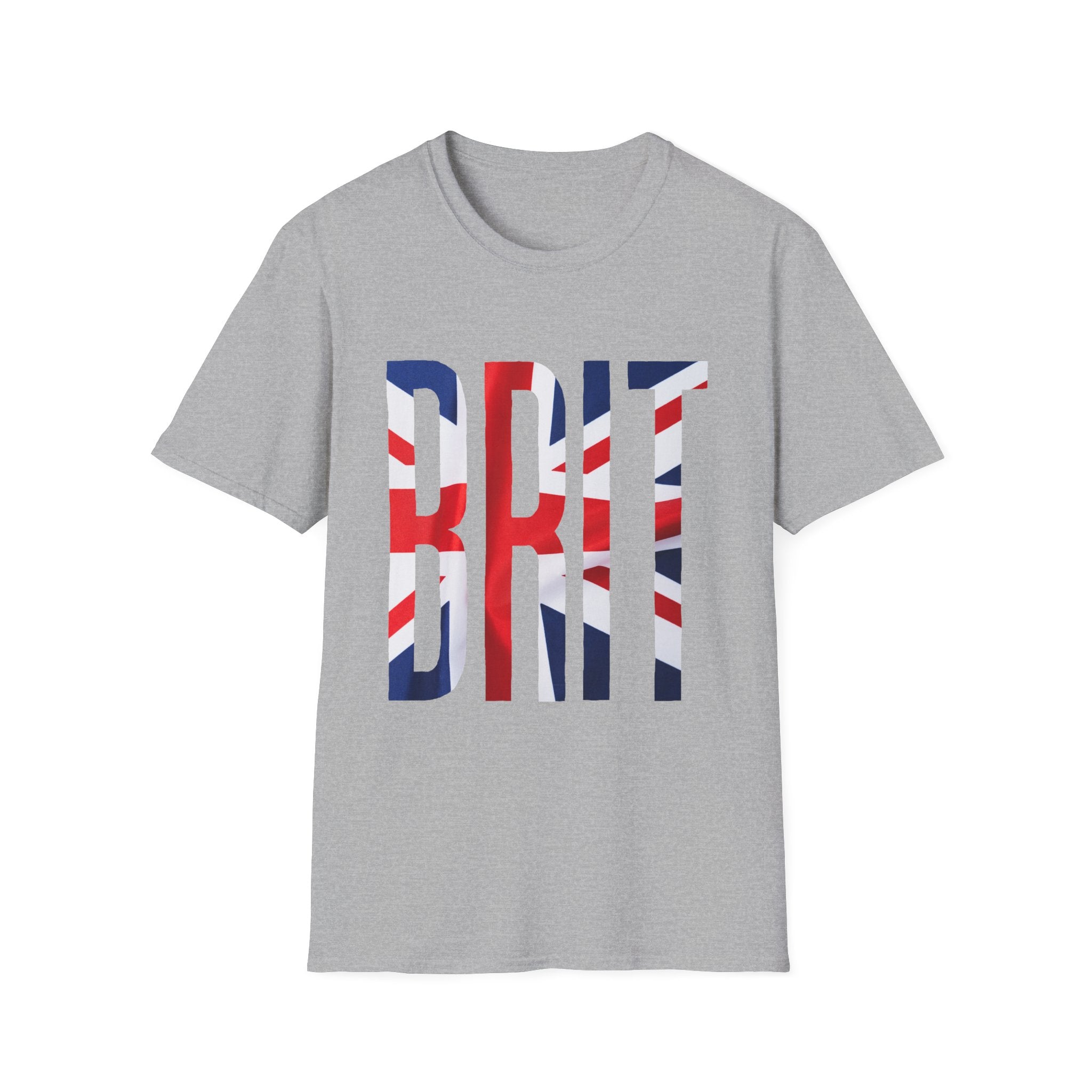 Brit Flag T-Shirt — Bold 'BRIT' Union Jack Graphic Tee