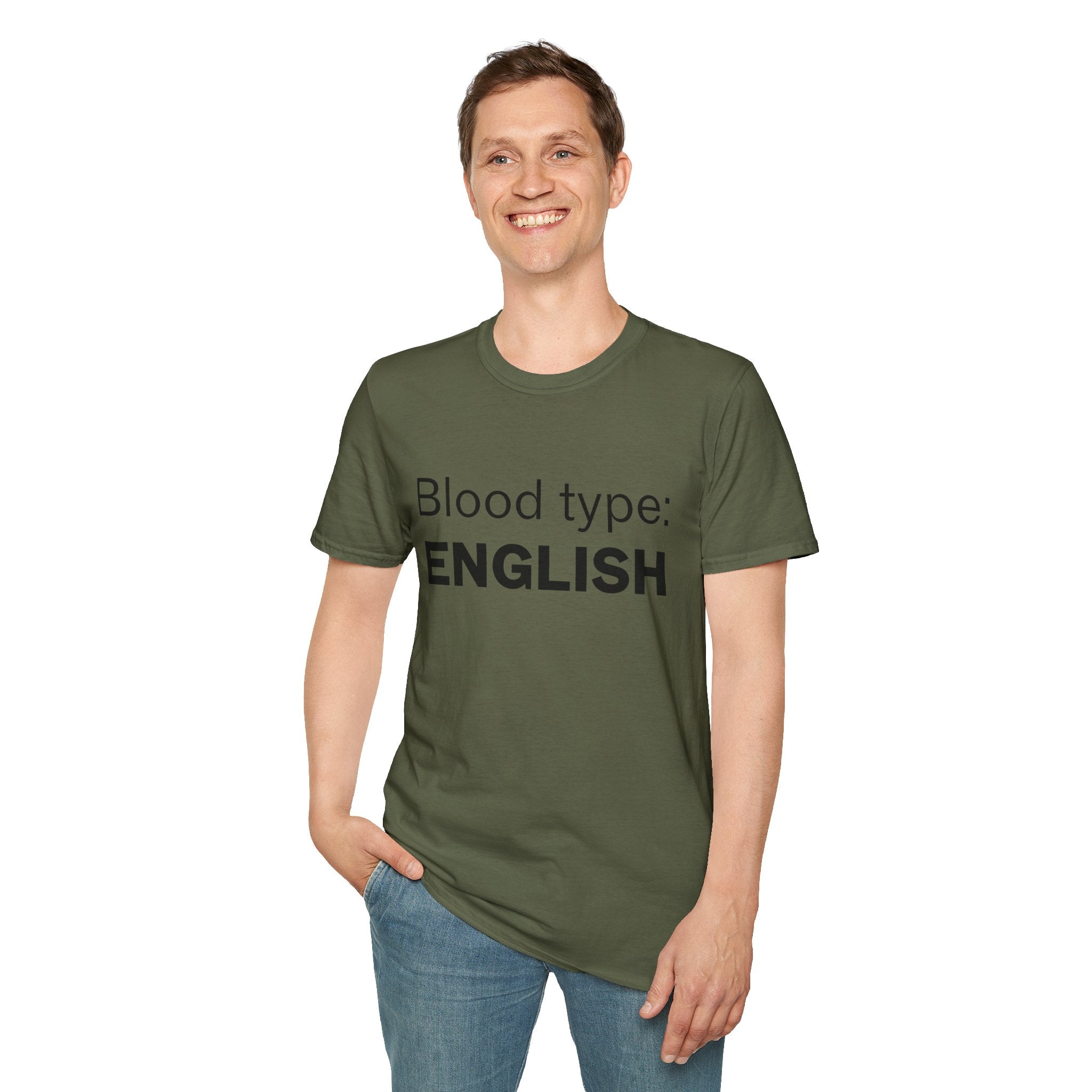 Blood Type: ENGLISH T-Shirt