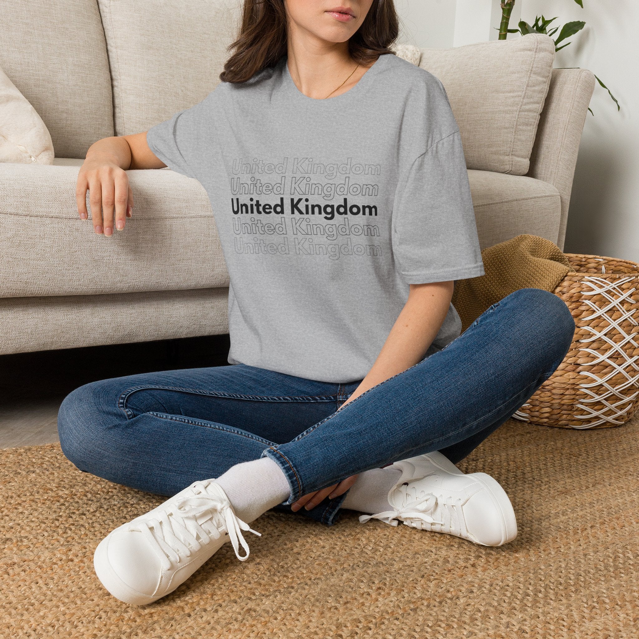 United Kingdom Stacked Graphic T-Shirt
