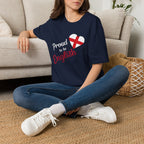 Proud to be English T-Shirt — Heart Flag England Tee