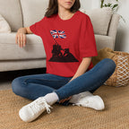 Raising Our Colours T-Shirt (no slogan) — British Flag Patriotic Tee - Our Colours