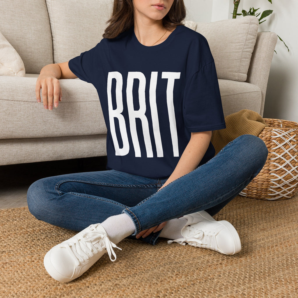 BRIT Patriotic T-Shirt — Full-Front BRIT Design - Our Colours