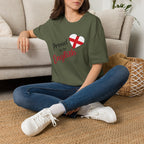 Proud to be English T-Shirt — Heart Flag England Tee
