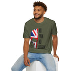T-Shirt — "No Pain No Britain" Union Jack Skull Graphic Tee