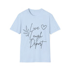 Live, Laugh, Deport T-Shirt — Funny British Political Tee (Women’s Style)