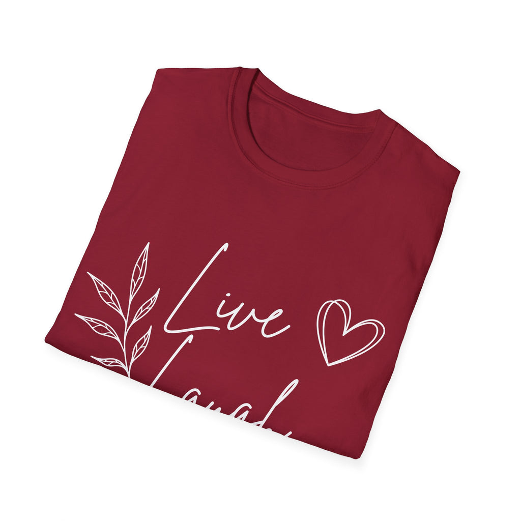 Live, Laugh, Deport T-Shirt — Funny British Political Tee (Women’s Style)