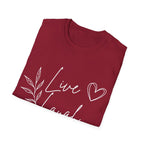 Live, Laugh, Deport T-Shirt — Funny British Political Tee (Women’s Style)