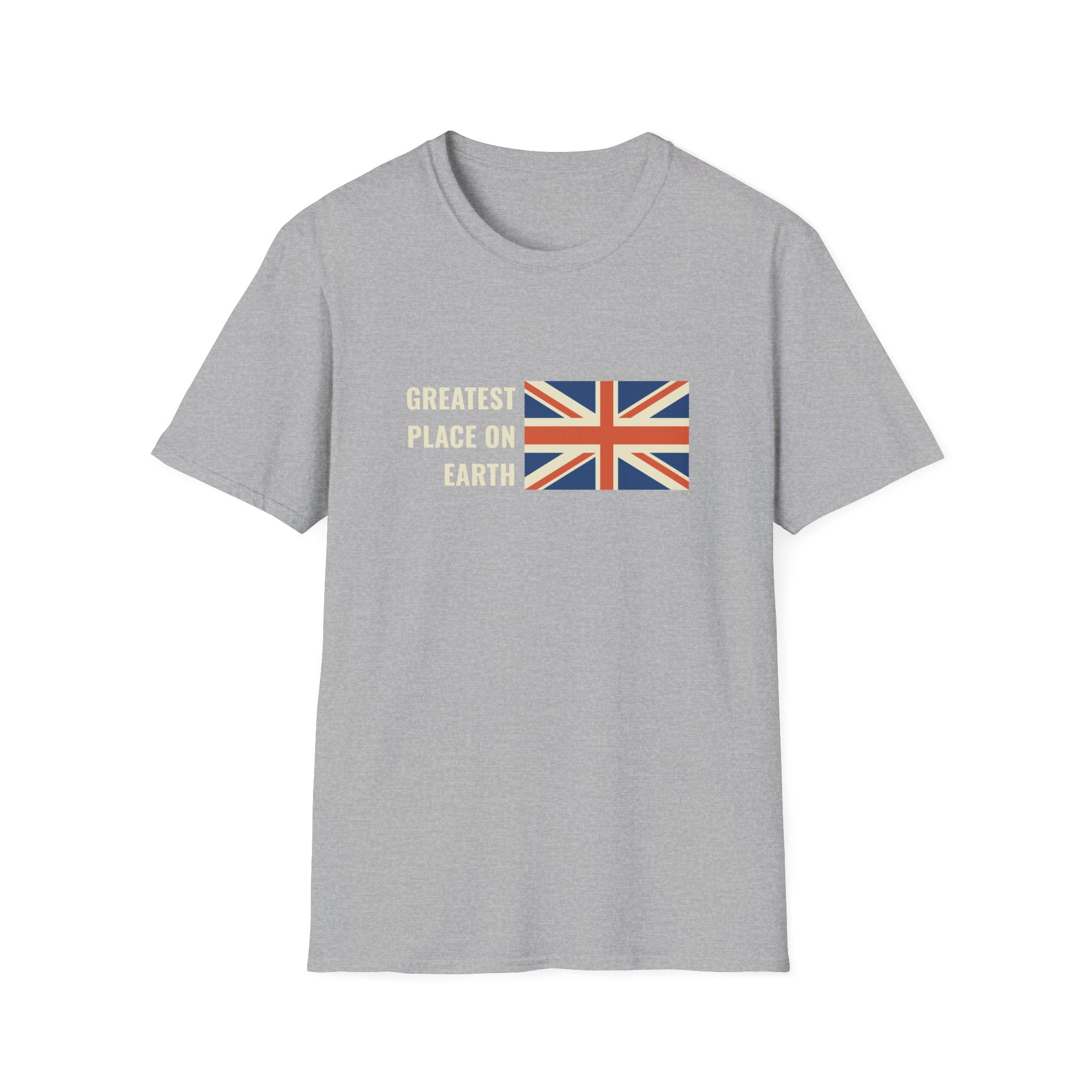Greatest Place on Earth British Flag T-Shirt