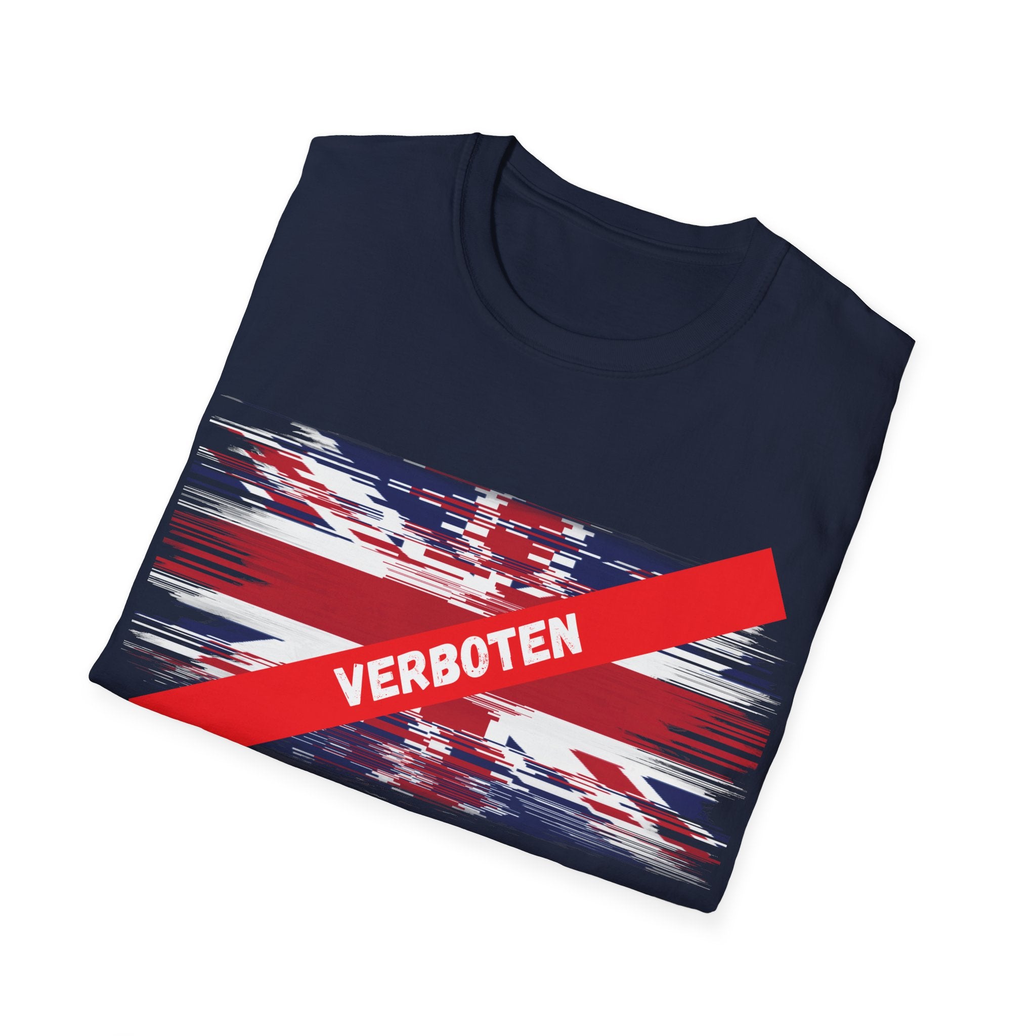 Union Jack 'Verboten' T-Shirt — British Political Statement Tee