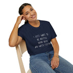 British Beer & Football T-Shirt — “I Just Want to Be British, Drink Beer, and Watch Football”