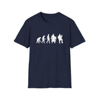 T-Shirt — Evolution to British Bloke Silhouette