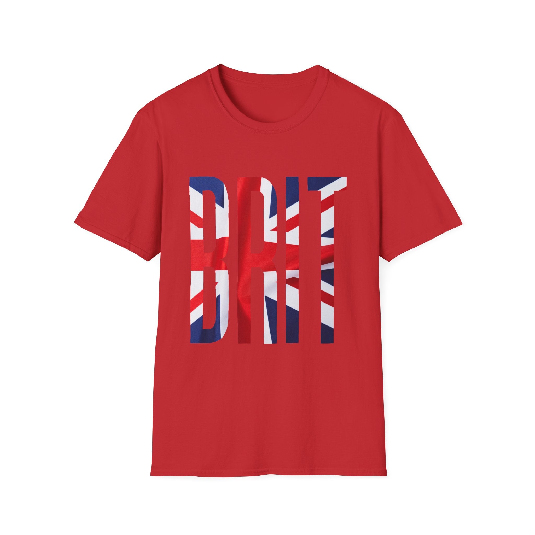 Brit Flag T-Shirt — Bold 'BRIT' Union Jack Graphic Tee
