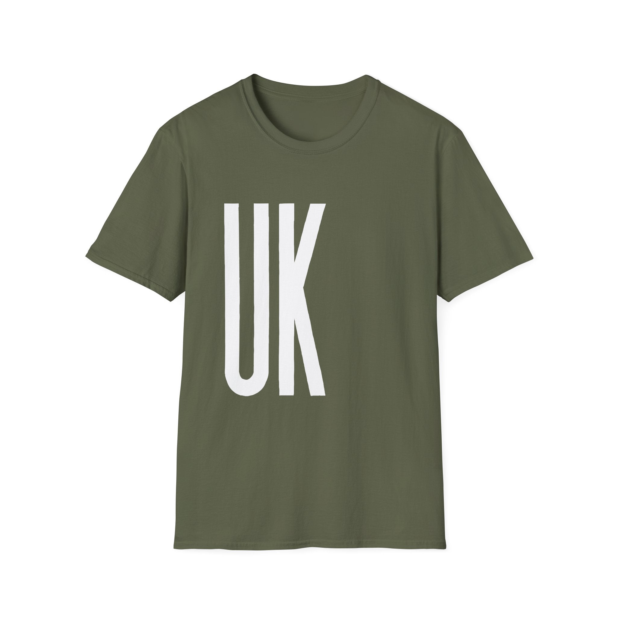 UK Bold Text T-Shirt — British Patriotic Tee