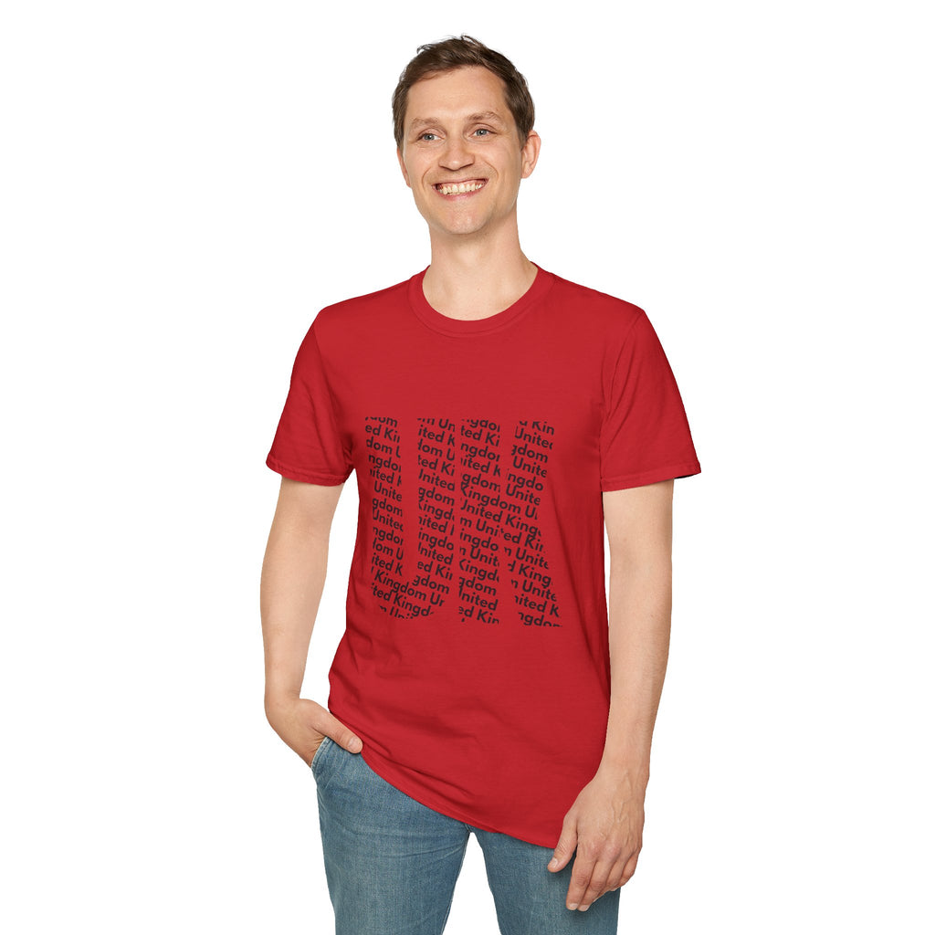 United Kingdom Text Graphic T-Shirt