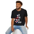 T-Shirt — "No Pain No Britain" British Flag Fitness