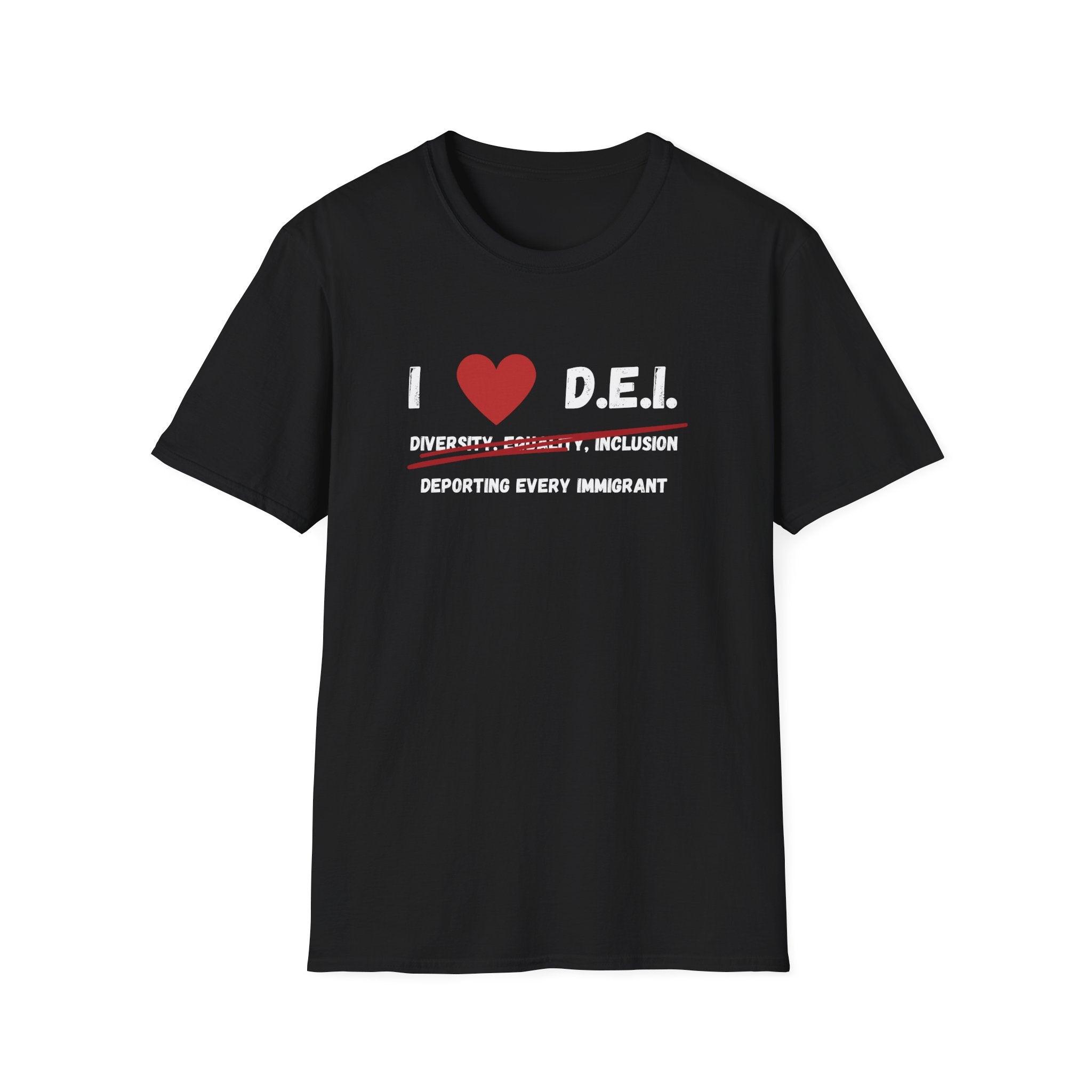 “I Love DEI” — Controversial Political T-Shirt