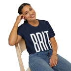 BRIT Patriotic T-Shirt — Full-Front BRIT Design - Our Colours
