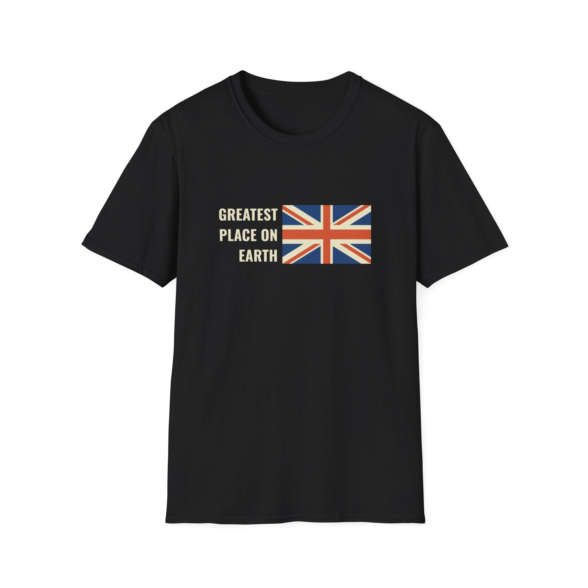 Greatest Place on Earth British Flag T-Shirt