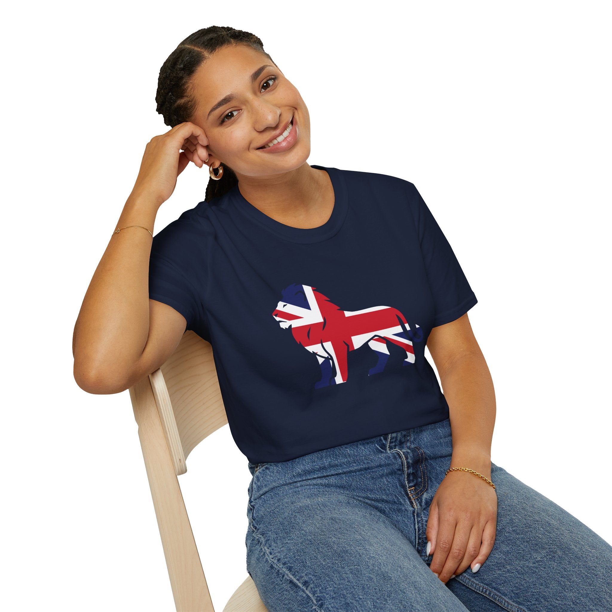 Union Jack Lion British Pride T-Shirt