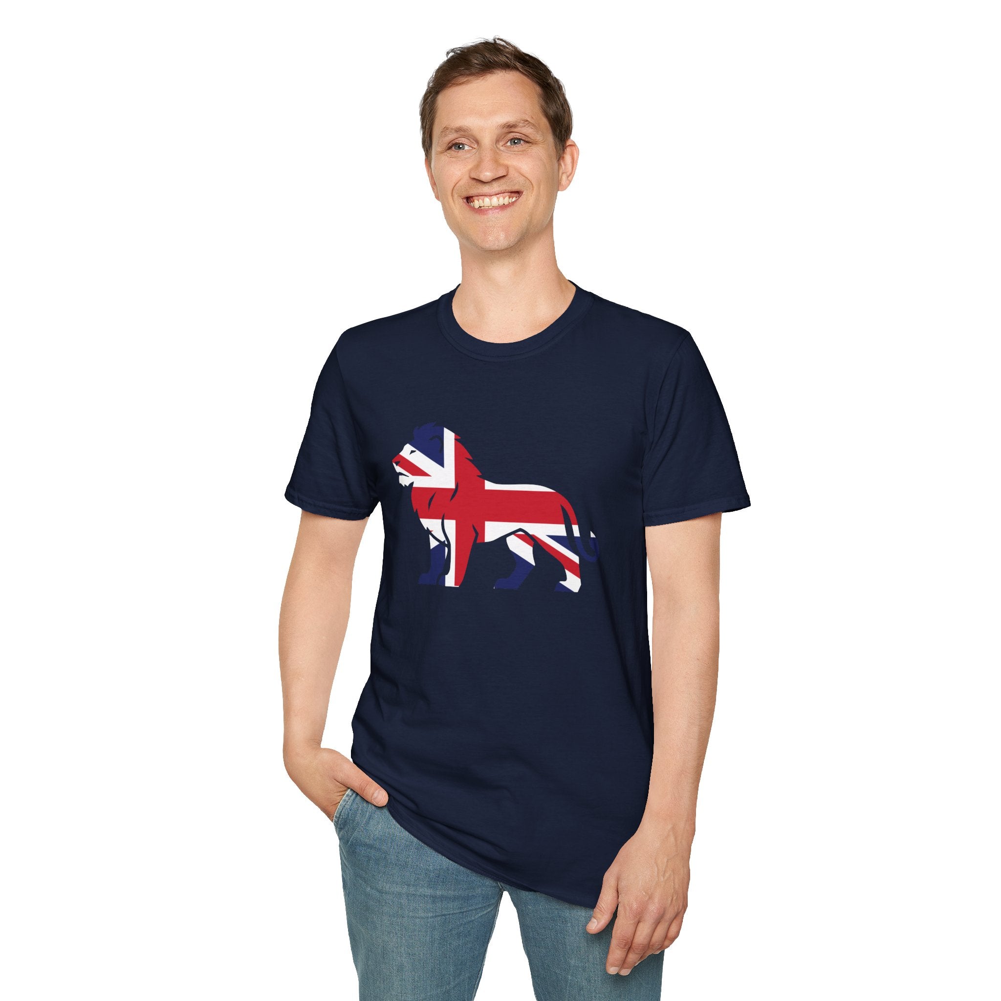 Union Jack Lion British Pride T-Shirt