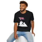 Raising Our Colours T-Shirt (no slogan) — British Flag Patriotic Tee - Our Colours