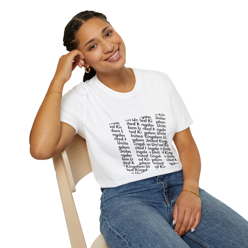 United Kingdom Text Graphic T-Shirt