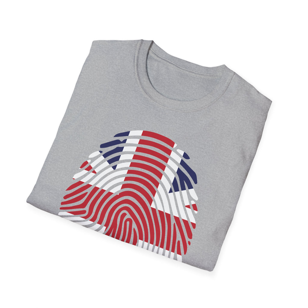 Union Jack Fingerprint British T-Shirt — Patriotic UK Pride Tee