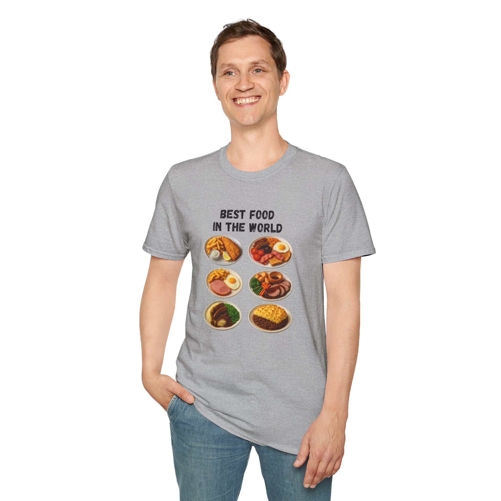 "Best food in the world" — British Humour T-Shirt - Our Colours
