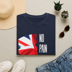 T-Shirt — "No Pain No Britain" Union Jack Graphic