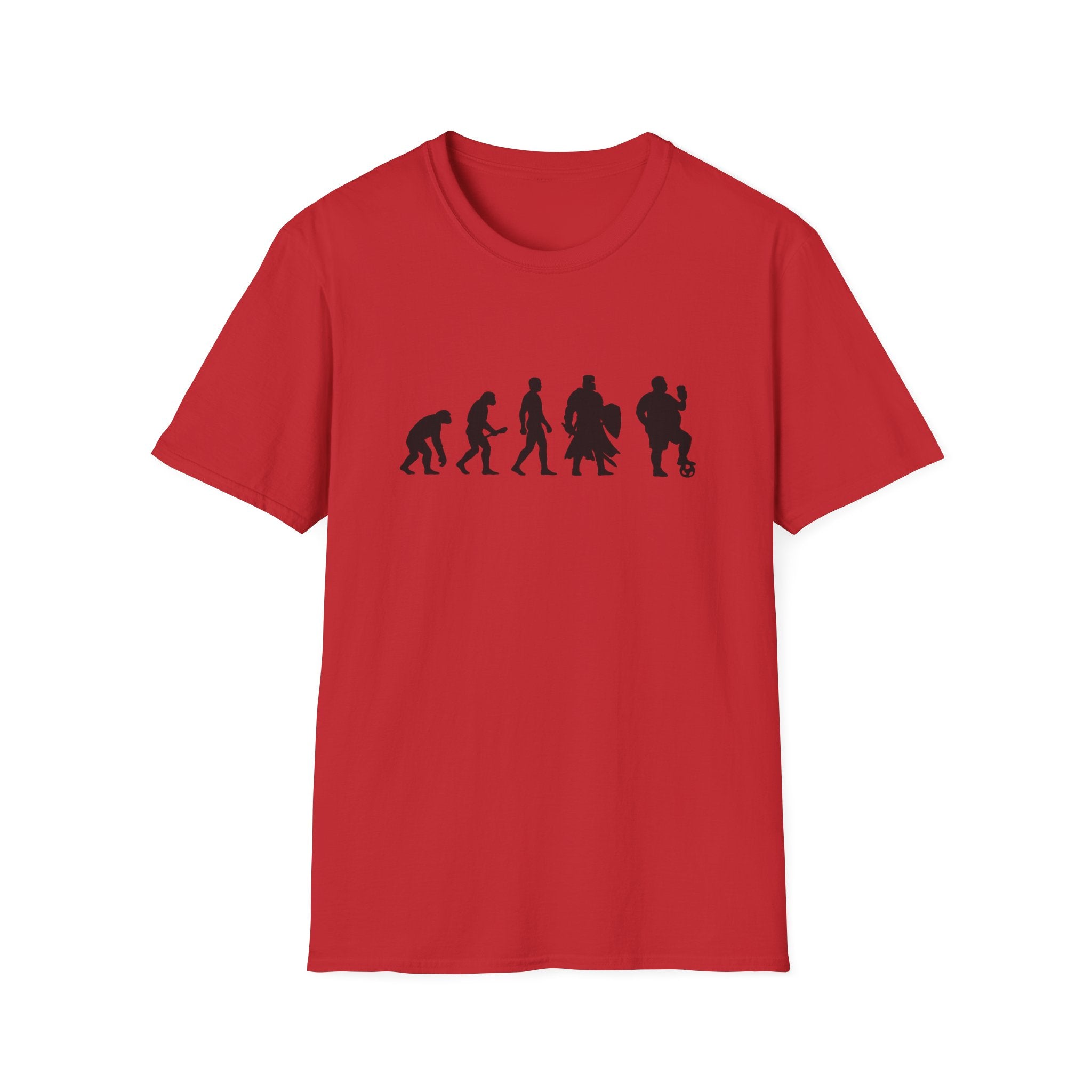 T-Shirt — Evolution to British Bloke Silhouette