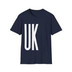 UK Bold Text T-Shirt — British Patriotic Tee